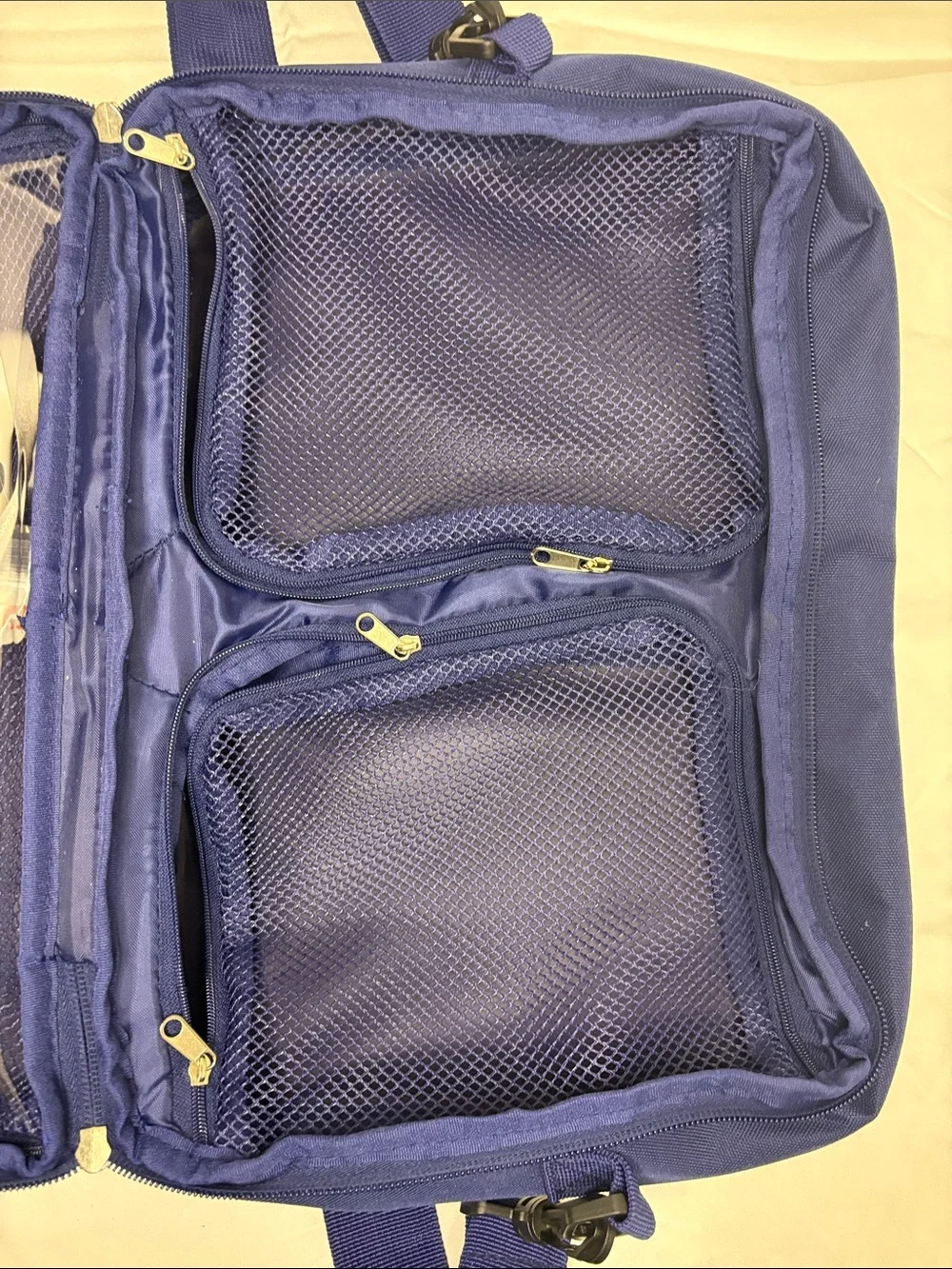 Circadia Royal Blue Cosmetic Travel Case with Dual Front Pockets